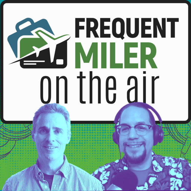 Frequent Miler on the air podcast logo 